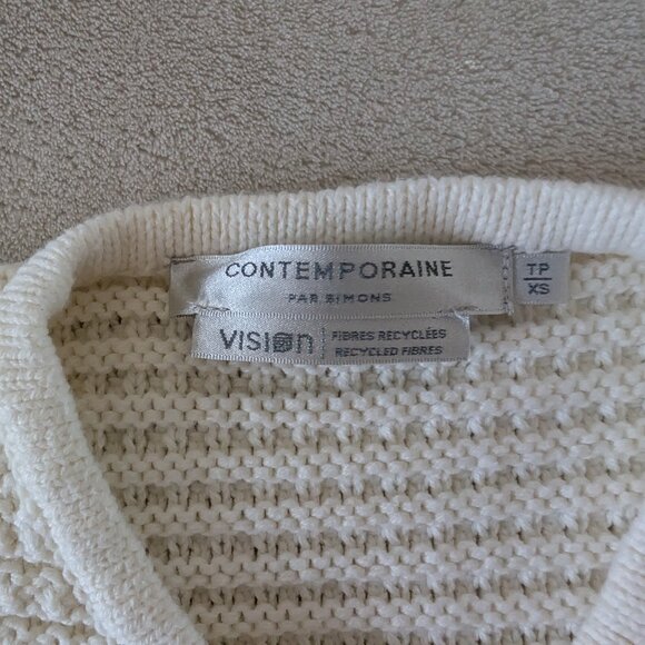 Contemporaine Vision cotton blend decorative cardi - Picture 5 of 7